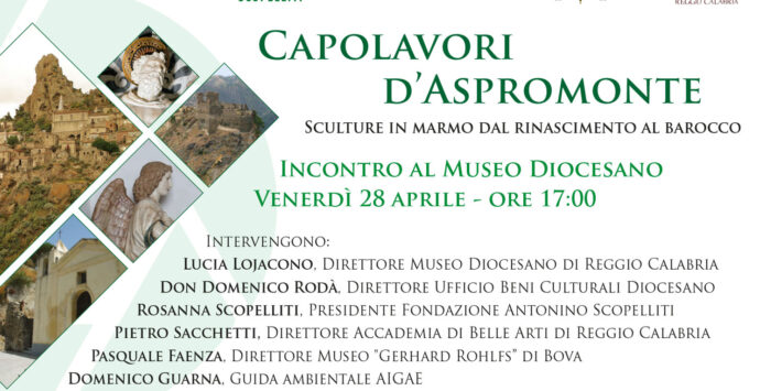 Reggio, al Museo diocesano il progetto “Capolavori d’Aspromonte”