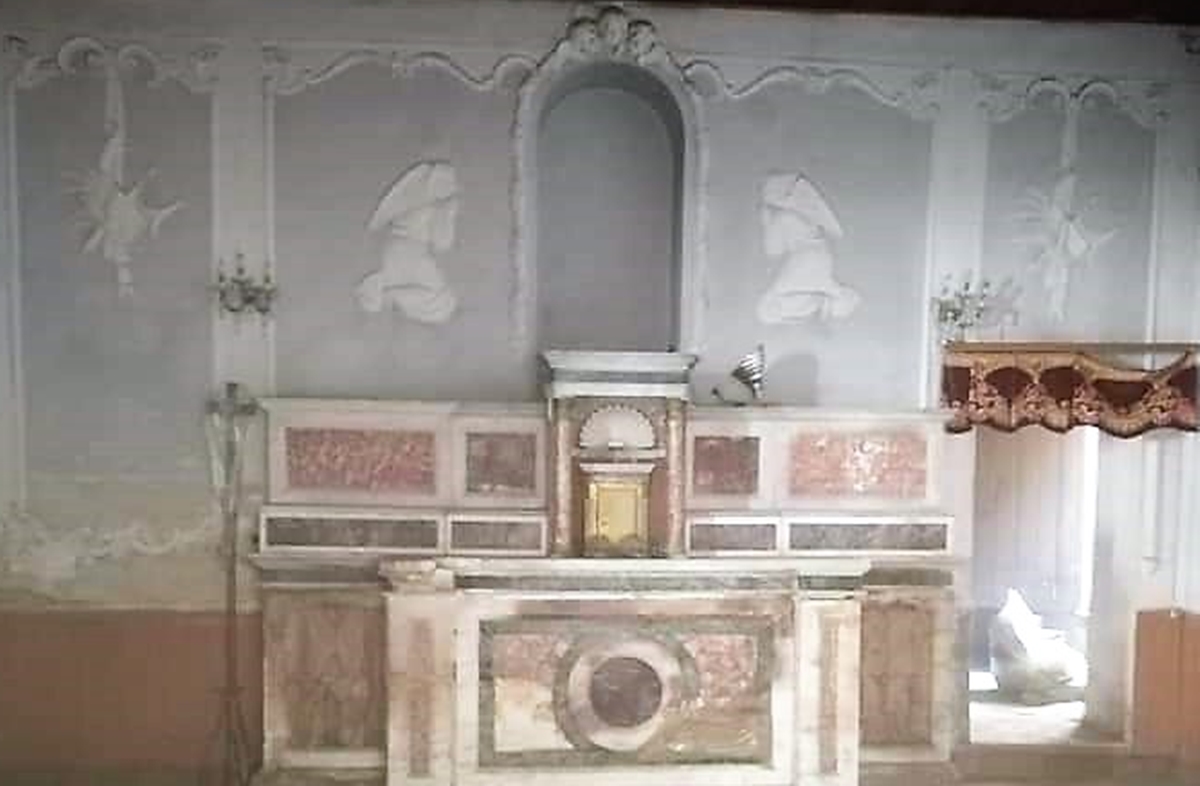 Reggio, un altare da salvare nella chiesa della Madonna dell’Itria a Gallico