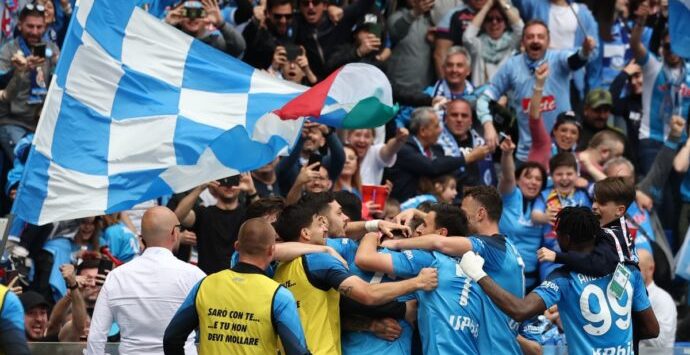 Serie A, il Napoli è campione d’Italia: è il terzo scudetto della sua storia