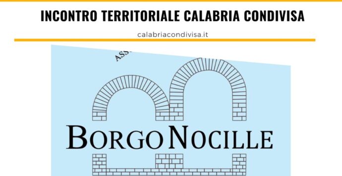 Reggio, a borgo Nocille l’incontro con Calabria Condivisa