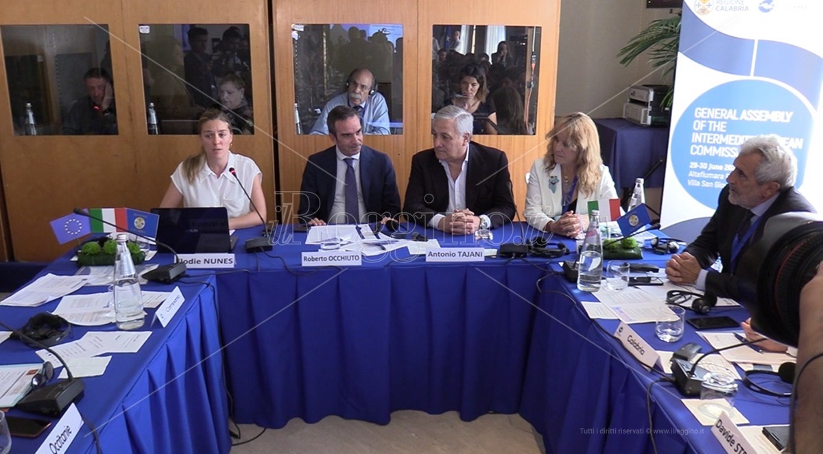 Commissione Intermediterranea a Villa, Roberto Occhiuto eletto presidente: «Serve una strategia comune»