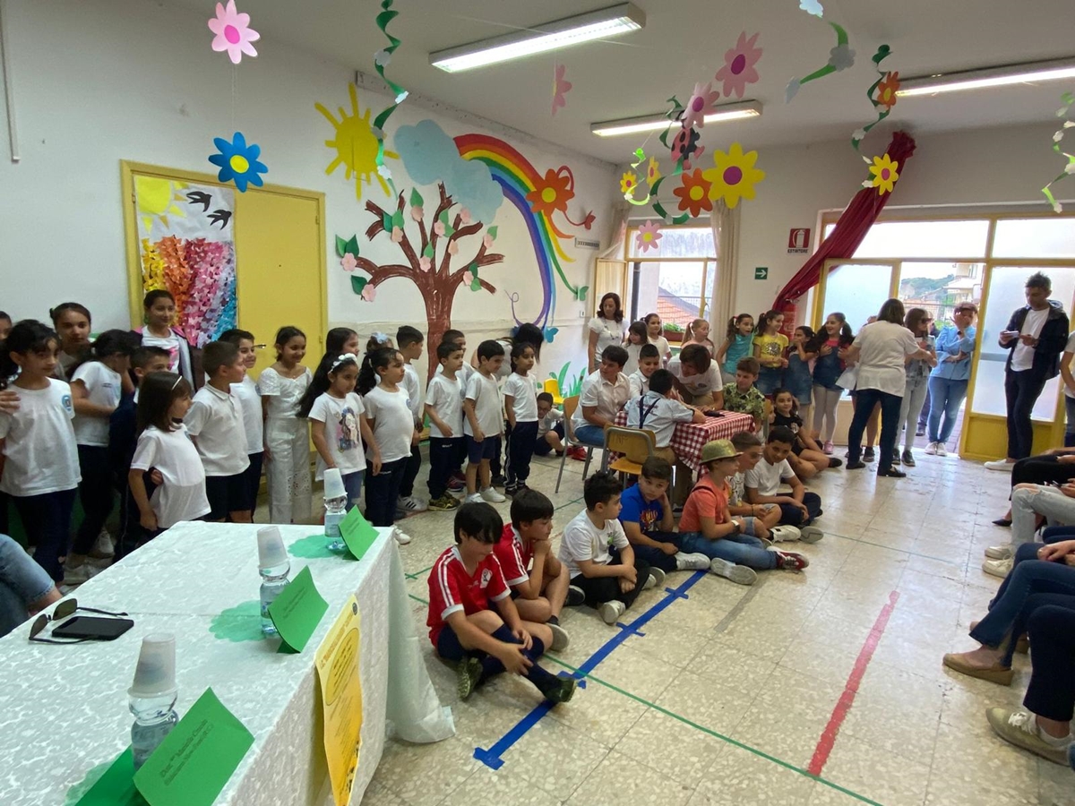 “Progetto Arancia Vita…mina” a Reggio, con gli alunni delle primaria di Villa S. Giuseppe