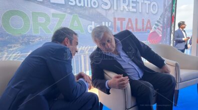 Forza Italia sfodera i numeri a Villa San Giovanni, Tajani: «Non pensiamo solo al Ponte sullo Stretto»