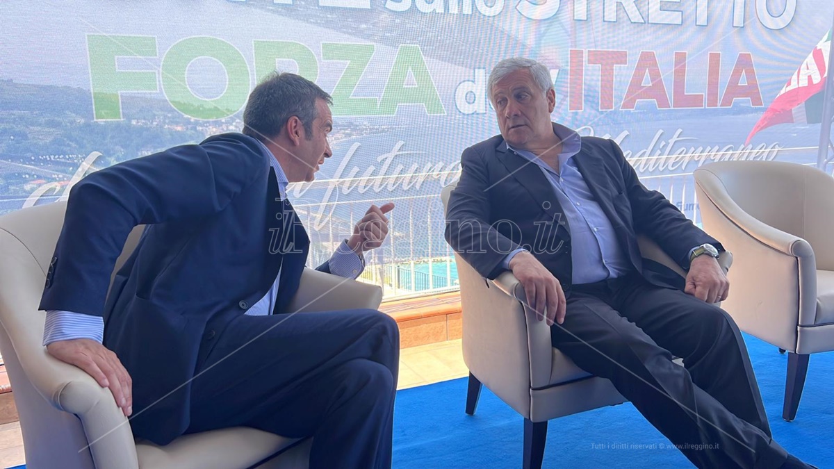 Villa San Giovanni, Tajani: «Il ponte sullo Stretto è forza dell’Italia e chiave nel futuro del Mediterraneo»
