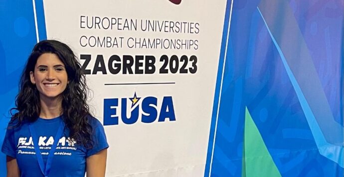 La Karateka reggina Rossella Zoccali a Zagabria per difendere i colori “amaranto”