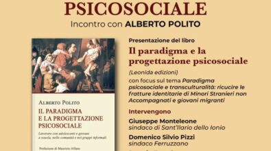 Sant’Ilario dello Ionio, “Paradigma sociale e transculturalità”: incontro con lo psicologo Alberto Polito