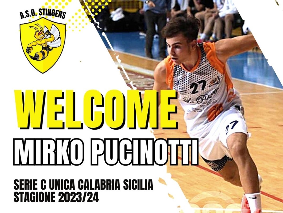 Basket, alla Stingers arriva Mirko Pucinotti