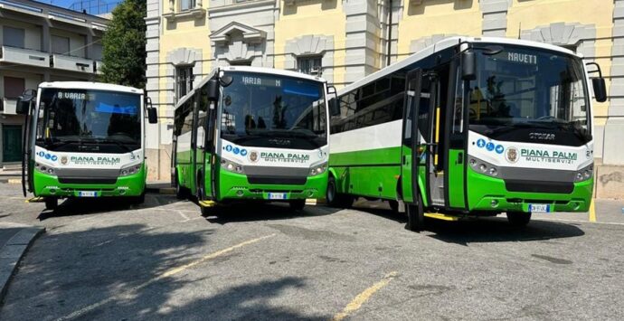 Palmi, tre nuovi autobus per la Ppm