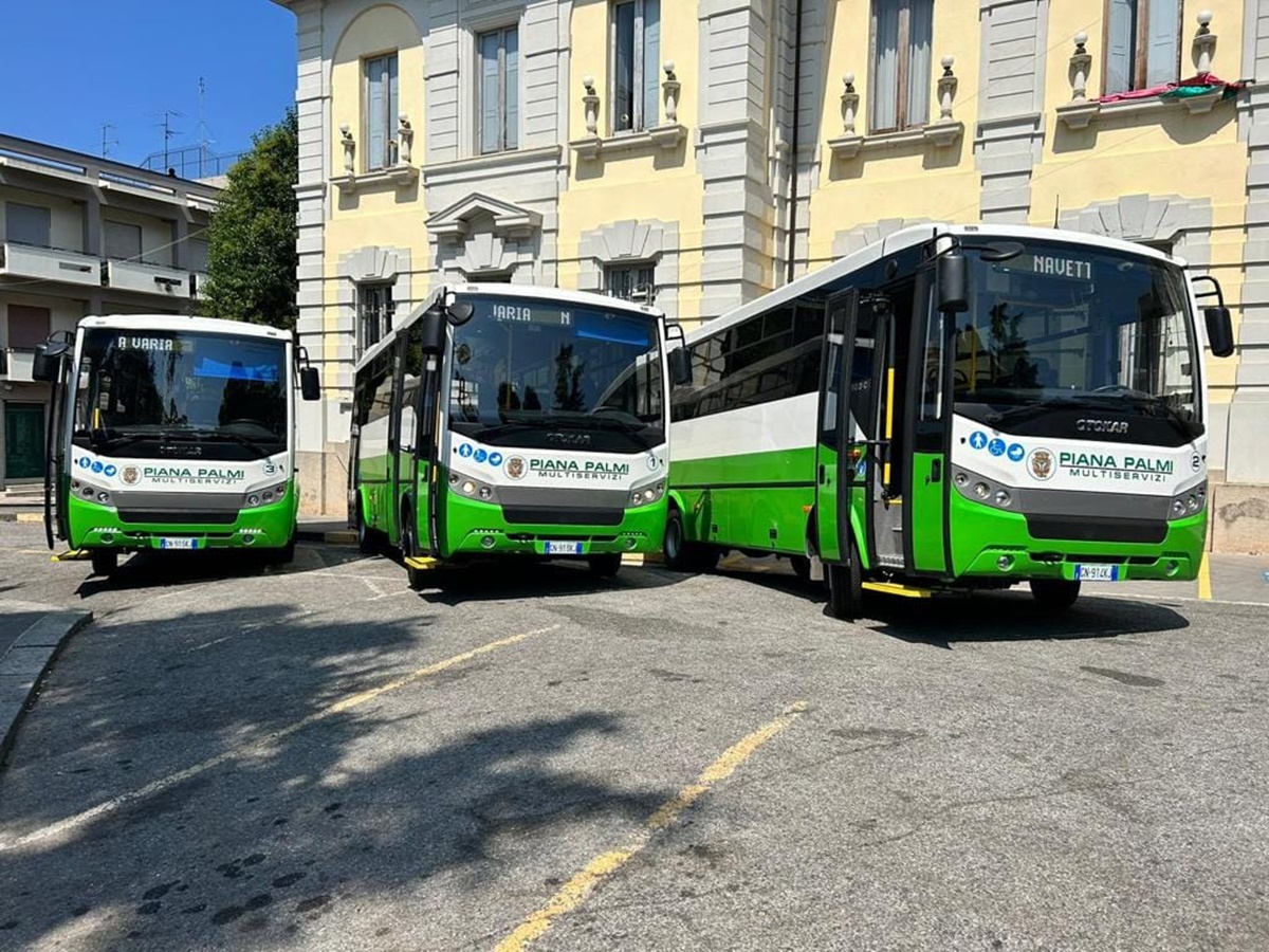 Palmi, tre nuovi autobus per la Ppm