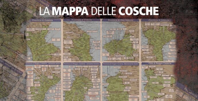 ‘Ndrangheta, geografia delle cosche calabresi: ecco la mappa dei clan attivi