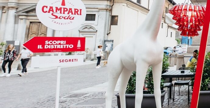 Reggio, design itinerante in città per il tour italiano dei distretti Campari Soda