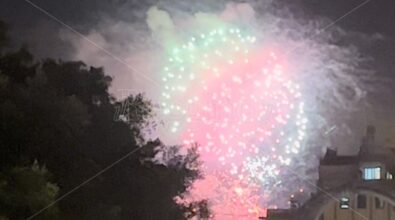 Reggio, anche fuochi d’artificio Tricolori nel giorno della “passeggiata” della Madonna della Consolazione – VIDEO