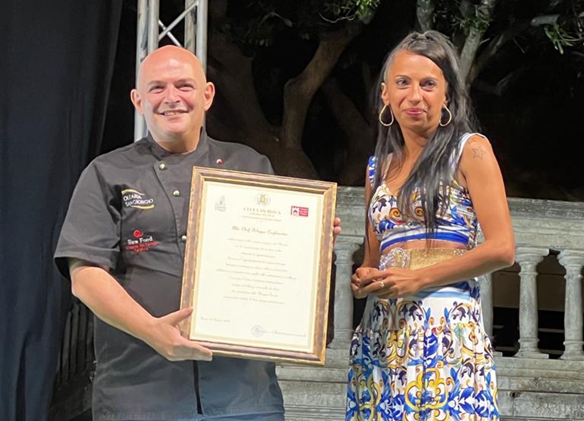 Bova, allo Chef Filippo Cogliandro il Premio “Gastronomia identitaria”