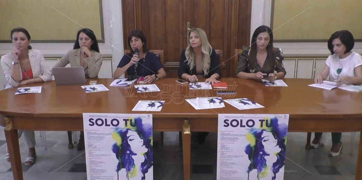 Reggio, presentato il progetto “Solo Tu” per contrastare la violenza di genere – VIDEO