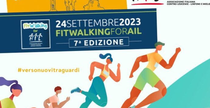 Reggio, sport e solidarietà per il “Fitwalking for AIL”