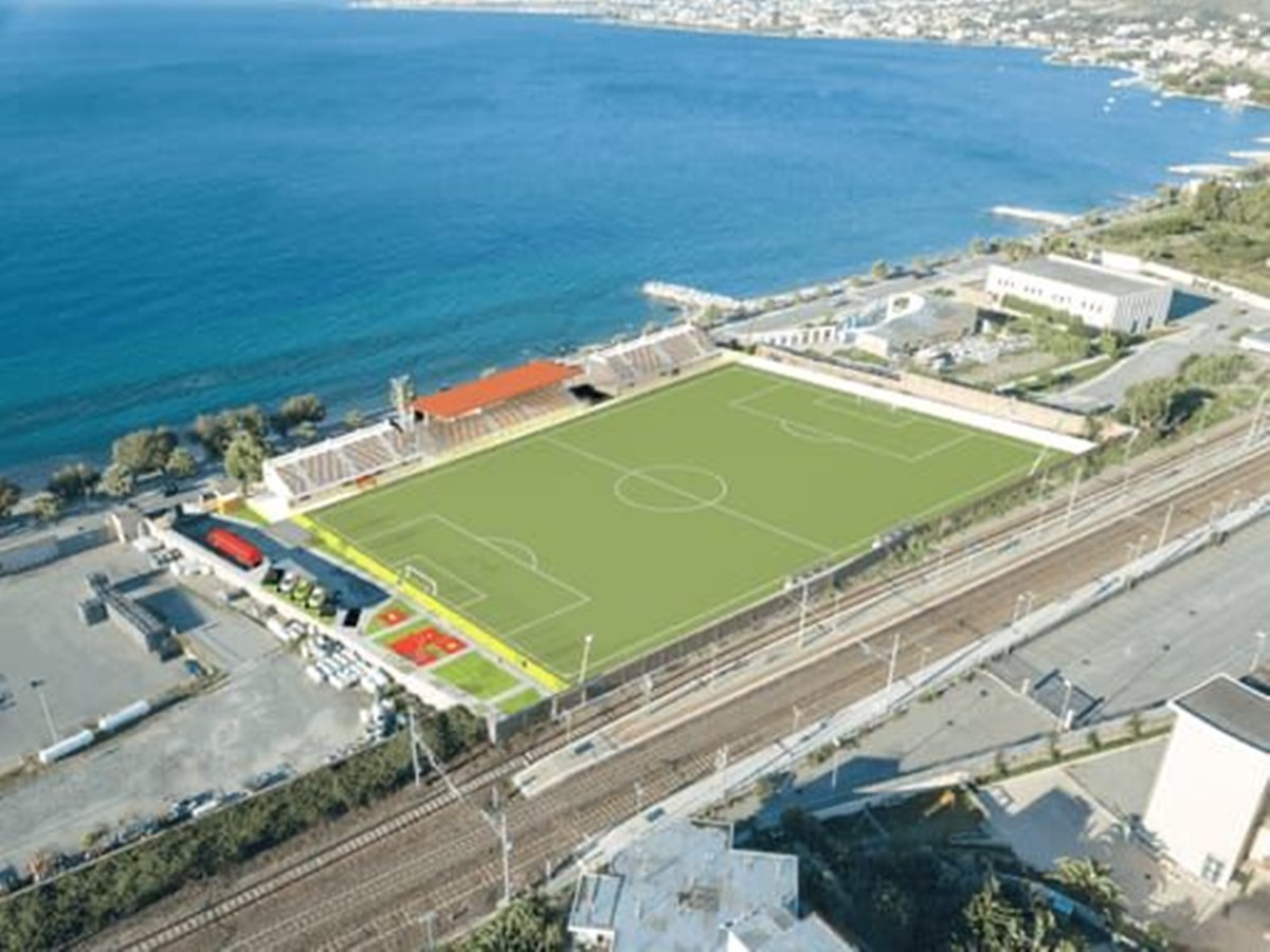 Reggio, consegnati i lavori per la ristrutturazione dello stadio di calcio “Iaria” di Pellaro