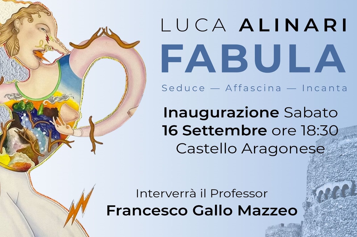 A Reggio la mostra antologica “Fabula” dedicata all’artista Luca Alinari