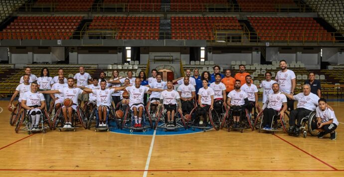 Basket in carrozzina, la stagione della Reggio BiC inizia con l’allenamento congiunto col Cus Catania
