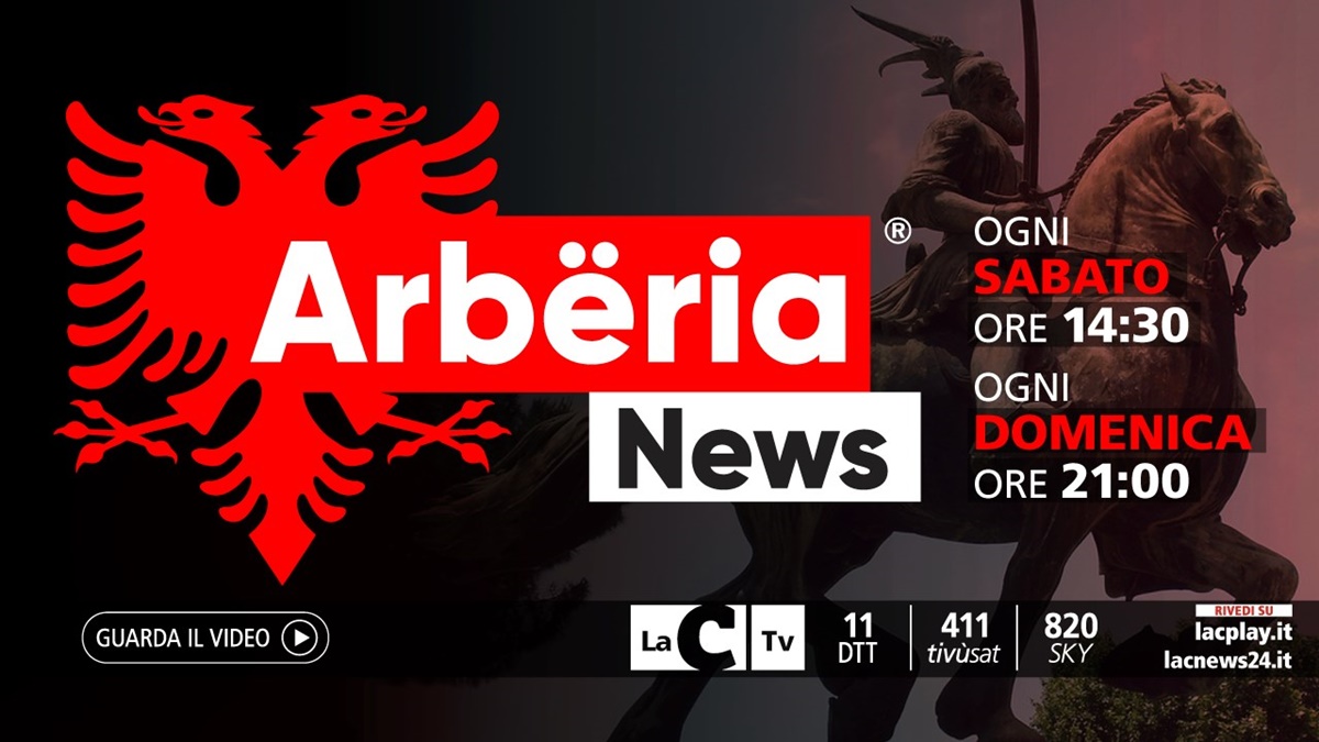 Arbëria news, al via su LaC Tv la nuova striscia settimanale dedicata al mondo arbëreshë in Calabria – VIDEO
