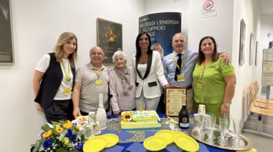 Reggio, Poste italiane festeggia i 100 anni della signora Concetta de Luca 