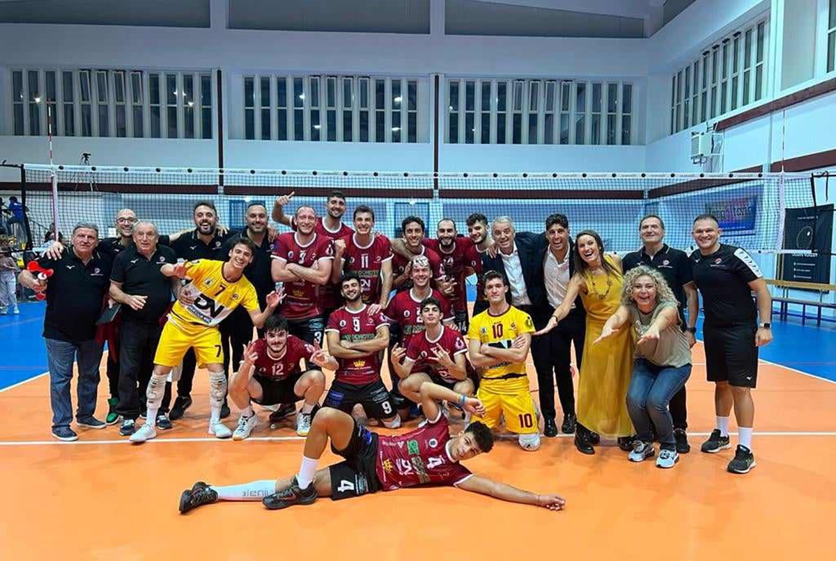 La Domotek Volley Reggio Calabria conquista la quarta vittoria contro il Ciclope Volley Bronte