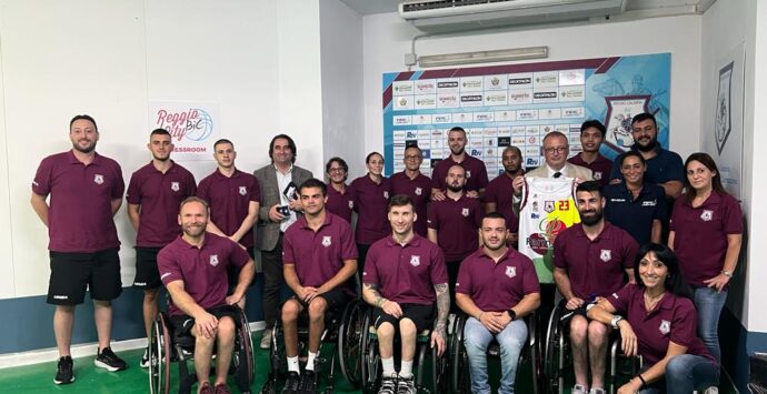 Presentazione Reggio Bic basket in carrozzina, al via una nuova stagione puntando all’Euro Cup 
