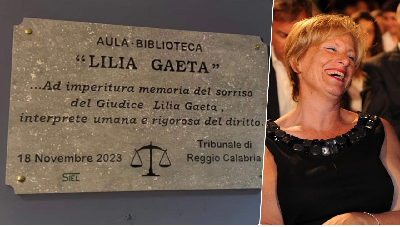 Reggio, un anno fa la scomparsa del giudice Lilia Gaeta: la biblioteca del tribunale porterà il suo nome
