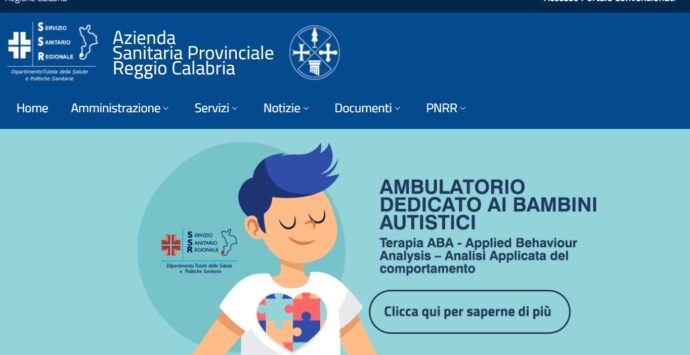 Nuovo ambulatorio Aba per i bimbi autistici a Reggio, Crea: «Sia un esempio da emulare»