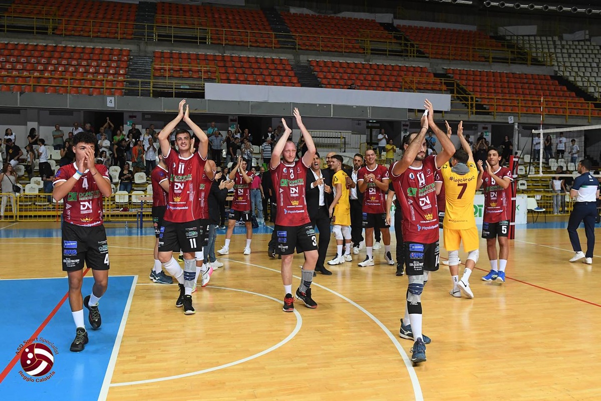Serie B, la Domotek Volley Reggio Calabria comanda la classifica