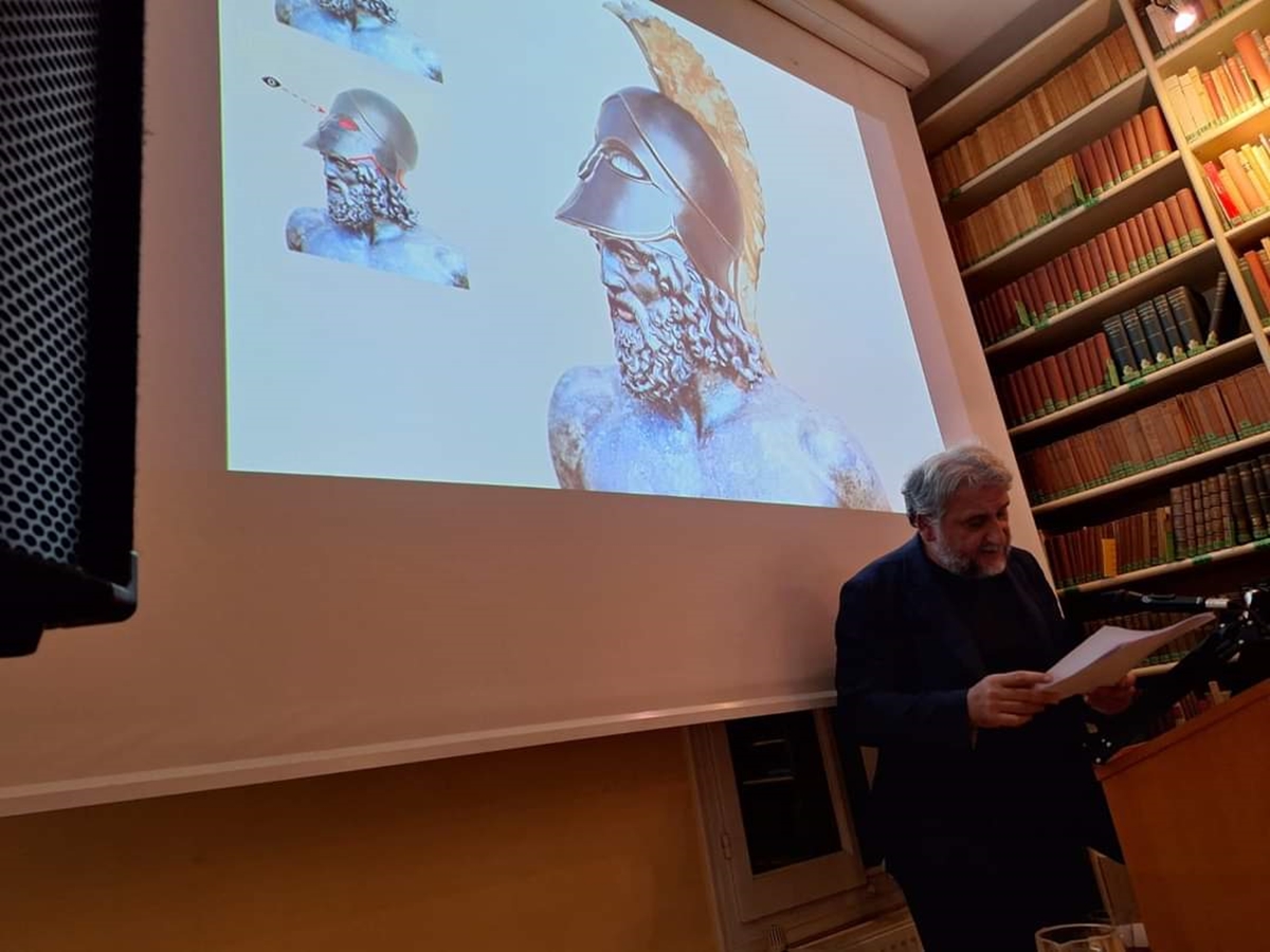 Bronzi di Riace, le ricerche di Castrizio condivise alla scuola archeologica di Finlandia ad Atene