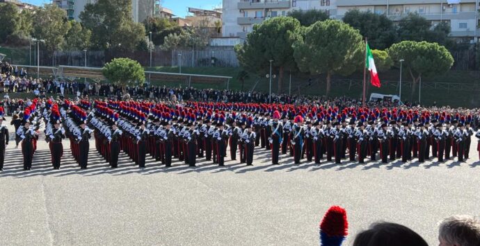 Scuola Carabinieri, a Reggio la cerimonia di giuramento per 706 allievi