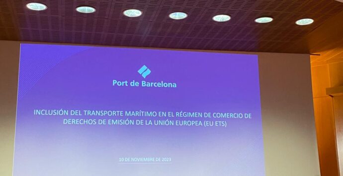 Porto di Gioia Tauro, Agostinelli a Barcellona per individuare una linea comune sul tema della normativa Ets