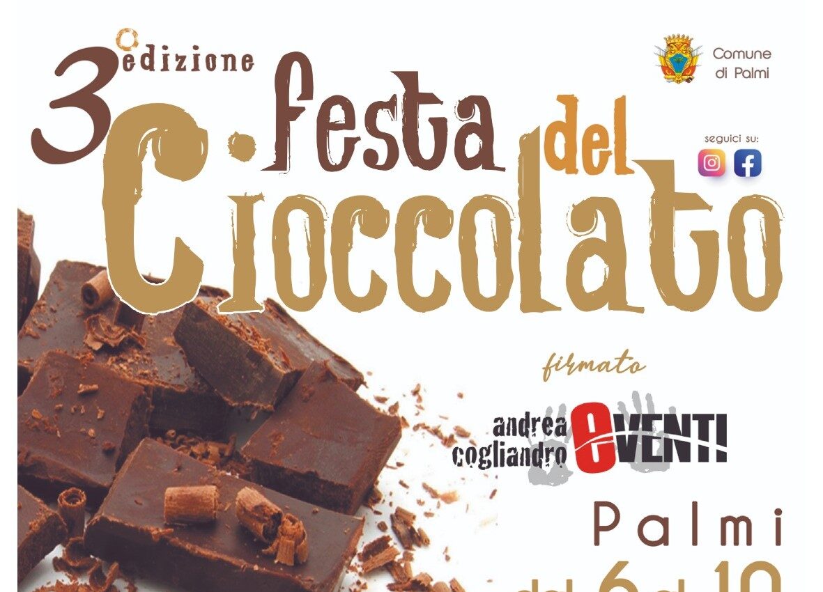 Cinque giorni di ‘dolcezza’ con la festa del cioccolato di Palmi