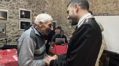 Monasterace, anche i carabinieri al pranzo solidale con gli anziani