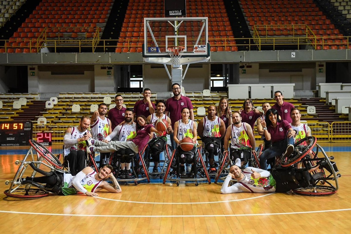 Reggio Basket in Carrozzina vince a Roma con il risultato di 45 a 67
