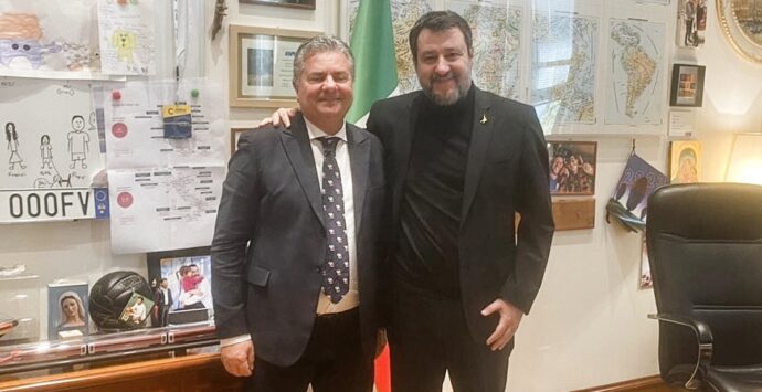 Regione, Mancuso incontra il vicepremier Salvini