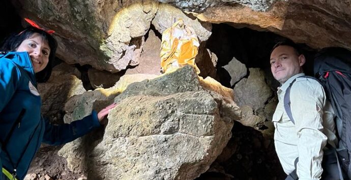Scilla, Natività installata nella grotta di Glauco recentemente riscoperta