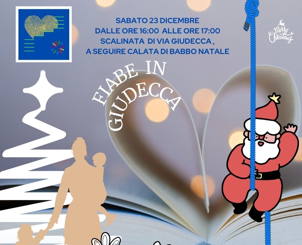 Reggio, fiabe e “calata” di Babbo Natale in via Giudecca