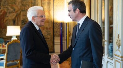 Al Quirinale: il presidente Mattarella riceve il governatore della Calabria Occhiuto
