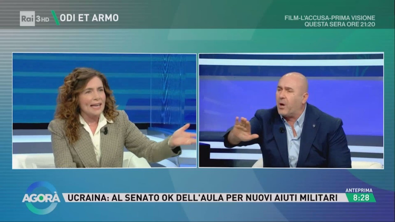 Scontro in tv con la parlamentare Orrico, Bandecchi: «Io non chiedo scusa per niente»