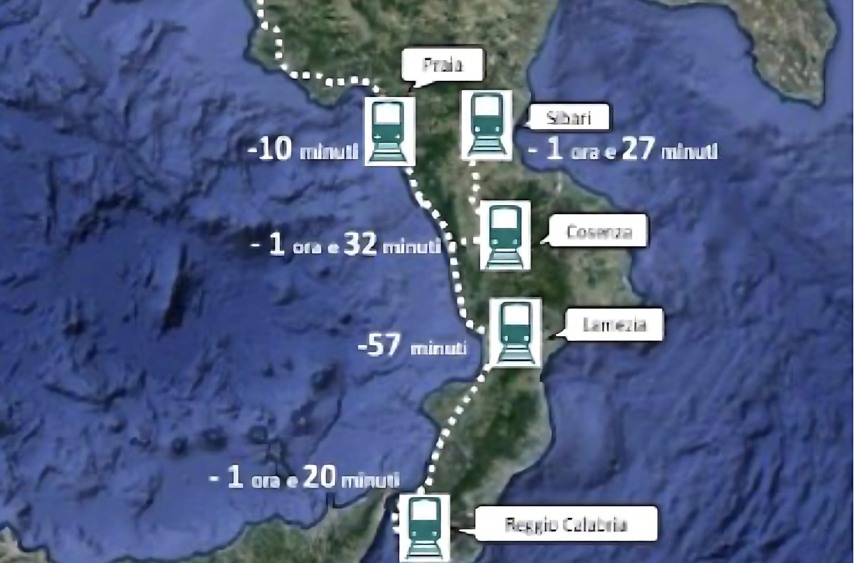 Alta Velocità in Calabria, Saccomanno: «Determinante l’impulso del ministro Salvini»