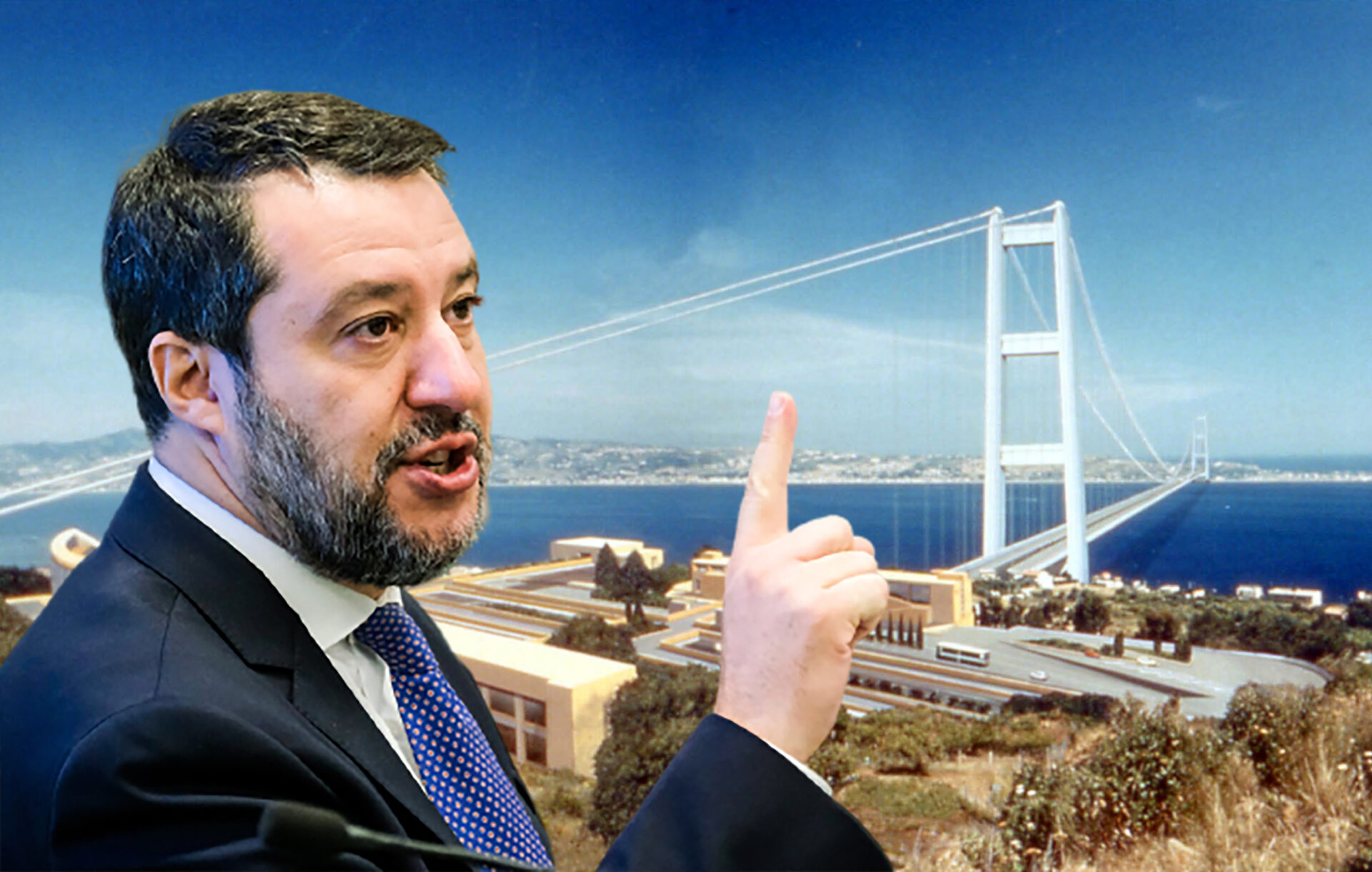 Ponte sullo Stretto, Salvini: «Sarà senza pilastri, mai drammi come quello a Baltimora»