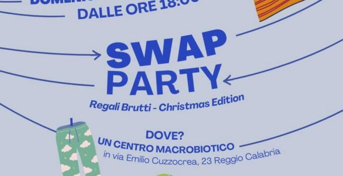 Reggio, nuova vita ai regali di Natale con lo Swap party Christmas Edition