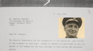 Reggio, il comandante Gaetano Marrari Giusto tra le Nazioni?