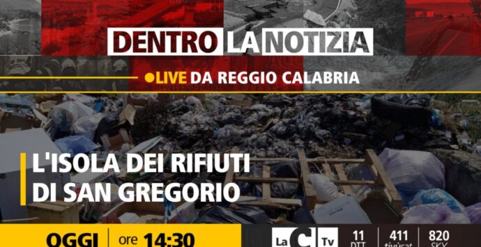 Reggio, a Dentro la Notizia focus sulla discarica a cielo aperto di San Gregorio