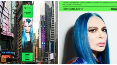 Loredana Bertè conquista Times Square come Global Ambassador di Spotify Equal