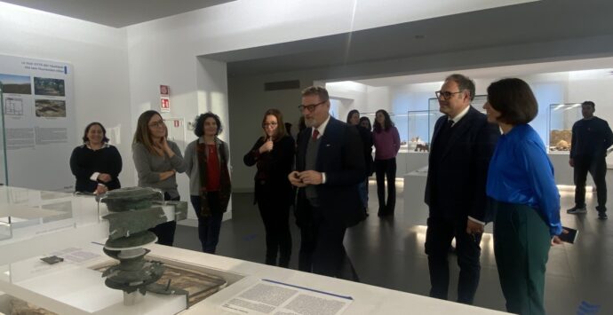 Reggio, il direttore generale Musei del Ministero della Cultura Massimo Osanna in visita al MArRC