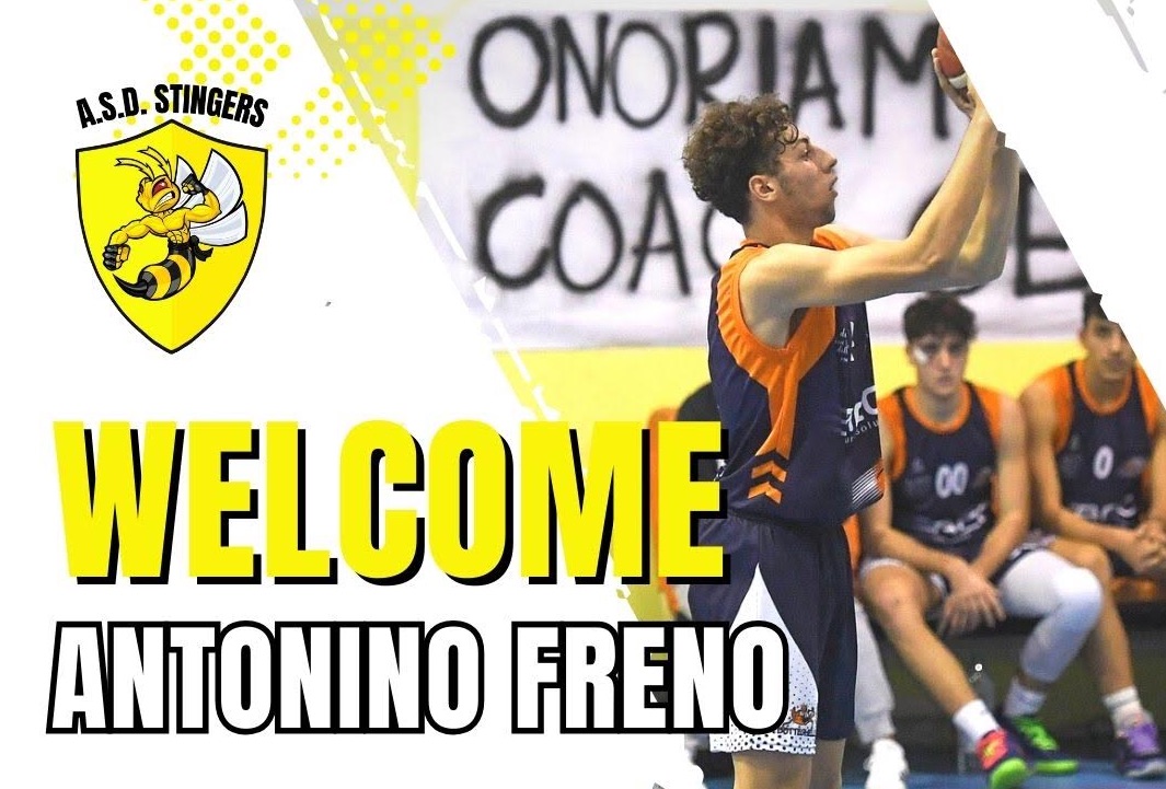 Basket, Antonio Freno nuovo rinforzo per la Stingers Reggio