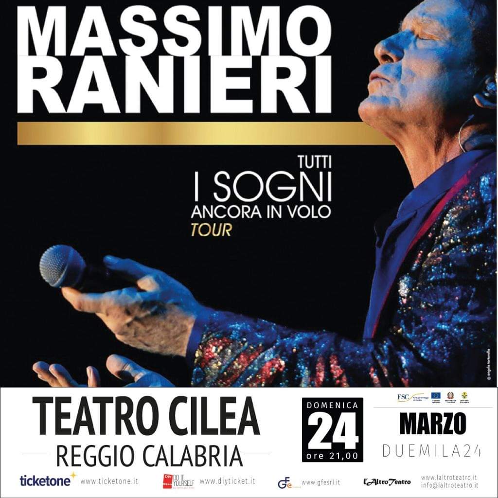 Reggio, Massimo Ranieri torna dal vivo nei teatri: il 24 marzo al Cilea