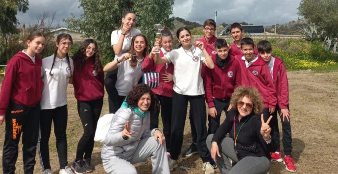 Reggio, successo dei ragazzi della “Spanò-Bolani” ai giochi sportivi studenteschi